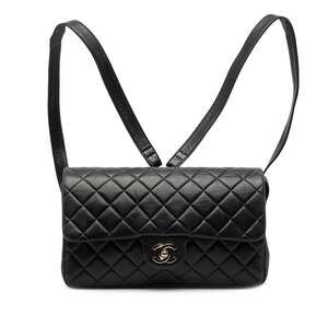 Chanel Vintage Classic Flap Backpack #251769C43B